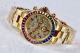 New Copy Rolex Daytona Diamond Dial Rainbow Bezel Gold watch 42mm (3)_th.jpg